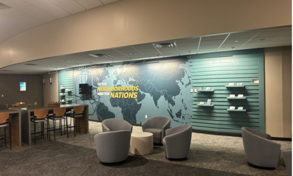 Increase Engagement with Dedicated “Missions Wall”